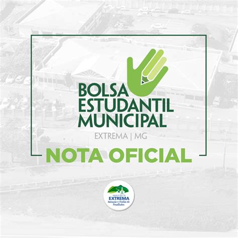 Bolsa Estudantil Municipal – Extrema.